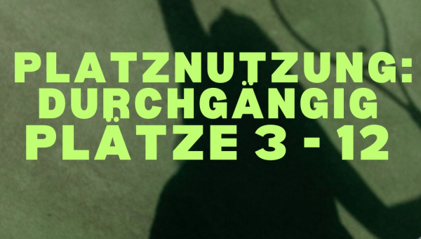 Wichtige Information für alle Mitglieder der Tennisabteilung