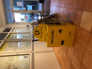 Aktion gebrauchte Tennisbälle recyceln
